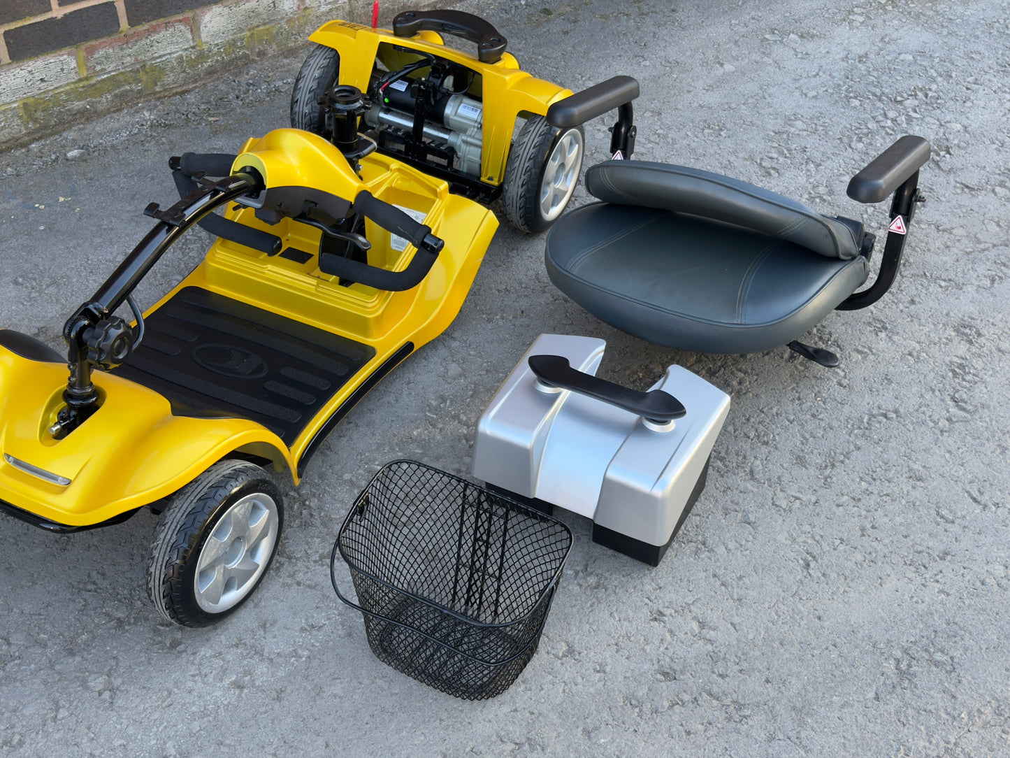 Kymco For U Mini Comfort Mobility Scooter 4Mph Portable Scooter