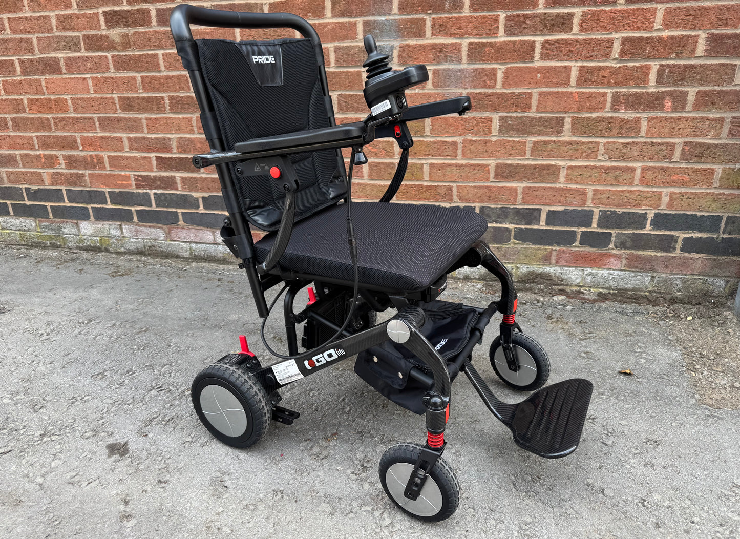 2024 Pride IGo Lite Carbon 4mph Folding Electric Powerchair Wheelchair