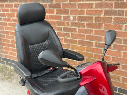 TGA Vita Midi 8Mph Mobility Scooter Red Road Legal Suspension