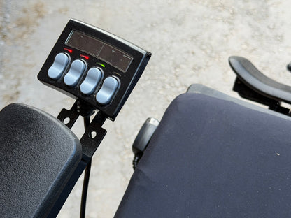 Pride Quantum Edge 2.0 I-Level Riser Recline Tilt Footplate Electric Wheelchair Powerchair