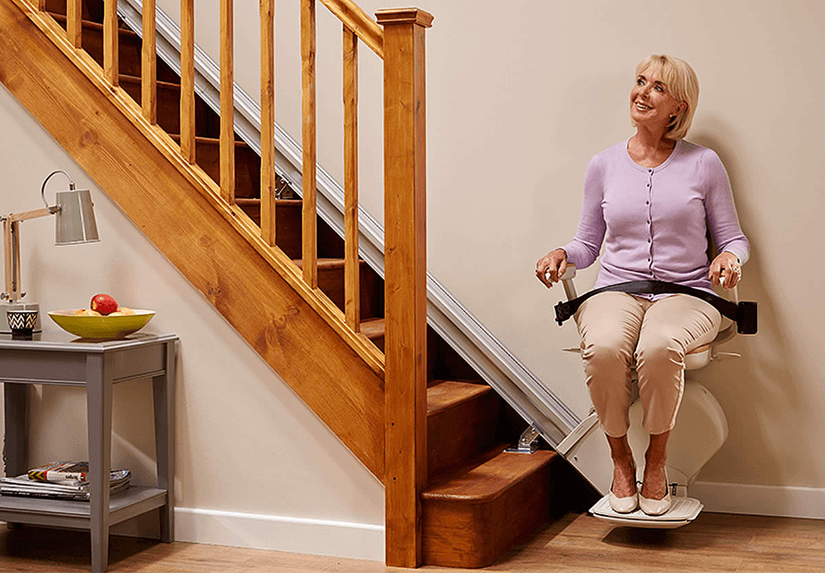 MobilityX Slimline 130 Refurbished Stairlift Fitted Installed