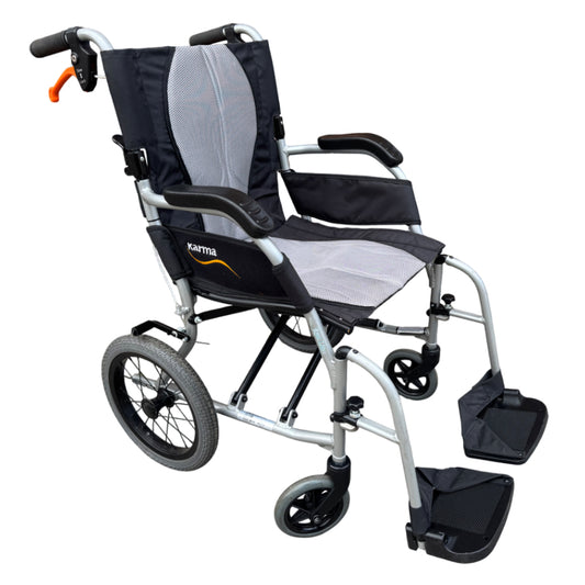 Karma Ergo Lite 2 Transit Wheelchair Reconditioned Used