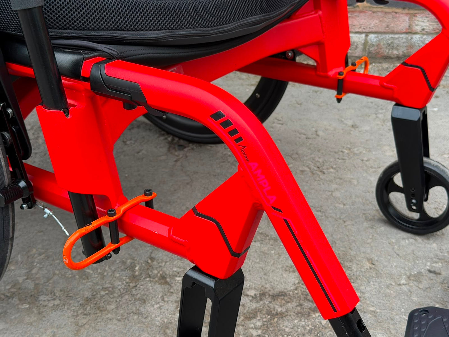 Invacare Action Ampla Wheelchair Bariatric Wheelchair Refurbished