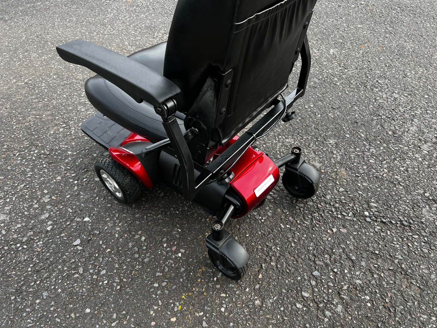 TRAVELUX VENTURE SECOND HAND POWERCHAIR USED ELECTRIC WHEELCHAIR RWD 4MPH