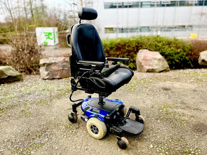 PRIDE JAZZY QUANTUM 610 4MPH MWD USED SECOND HAND ELECTRIC MOBILITY POWERCHAIR WHEELCHAIR RISING