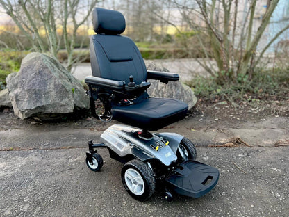 IGO ZENITH PRO USED SECOND HAND ELECTRIC WHEELCHAIR POWERCHAIR 4MPH FWD TRANSPORTABLE