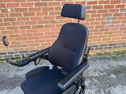 Quickie Salsa Mini M2 6MPH Red Line MWD Electric Wheelchair Powerchair MND Riser Tilt