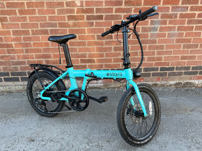Estarli E20 Electric Folding Bike Transportable Lightweight Bicycle 6 Miles!