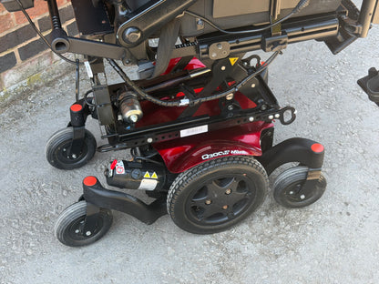 Quickie Q300M Mini Sedeo Pro Rising Tilt Electric Wheelchair Powerchair Electric Recline Legs