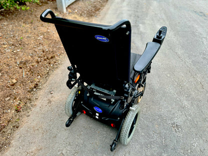 INVACAERE FOX USED SECOND HAND ELECTRIC WHEELCHAIR POWERCHAIR TRANSPORTABLE PORTABLE TRAVEL