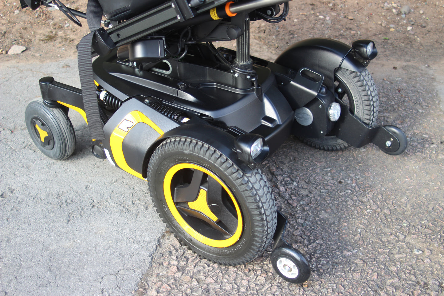 Permobil F5 Rising Lie Down Tilt Electric Wheelchair R-NET Mouse MND Powerchair Used Pre-Owned