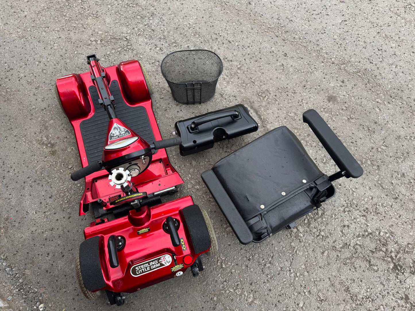 Sterling Little Gem 2 Portable Mobility Scooter Lightweight