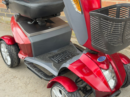 TGA Vita Midi 8Mph Mobility Scooter Red Road Legal Suspension
