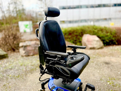 PRIDE JAZZY QUANTUM 610 4MPH MWD USED SECOND HAND ELECTRIC MOBILITY POWERCHAIR WHEELCHAIR RISING