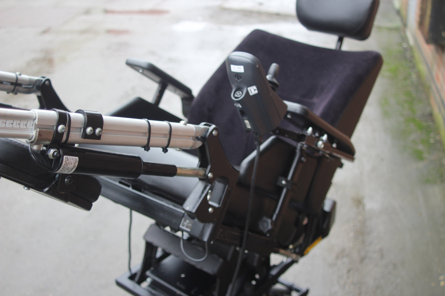 Handicare Beatle Electric Wheelchair with Rise Tilt & Recline Electric Leg Rests Refurbished