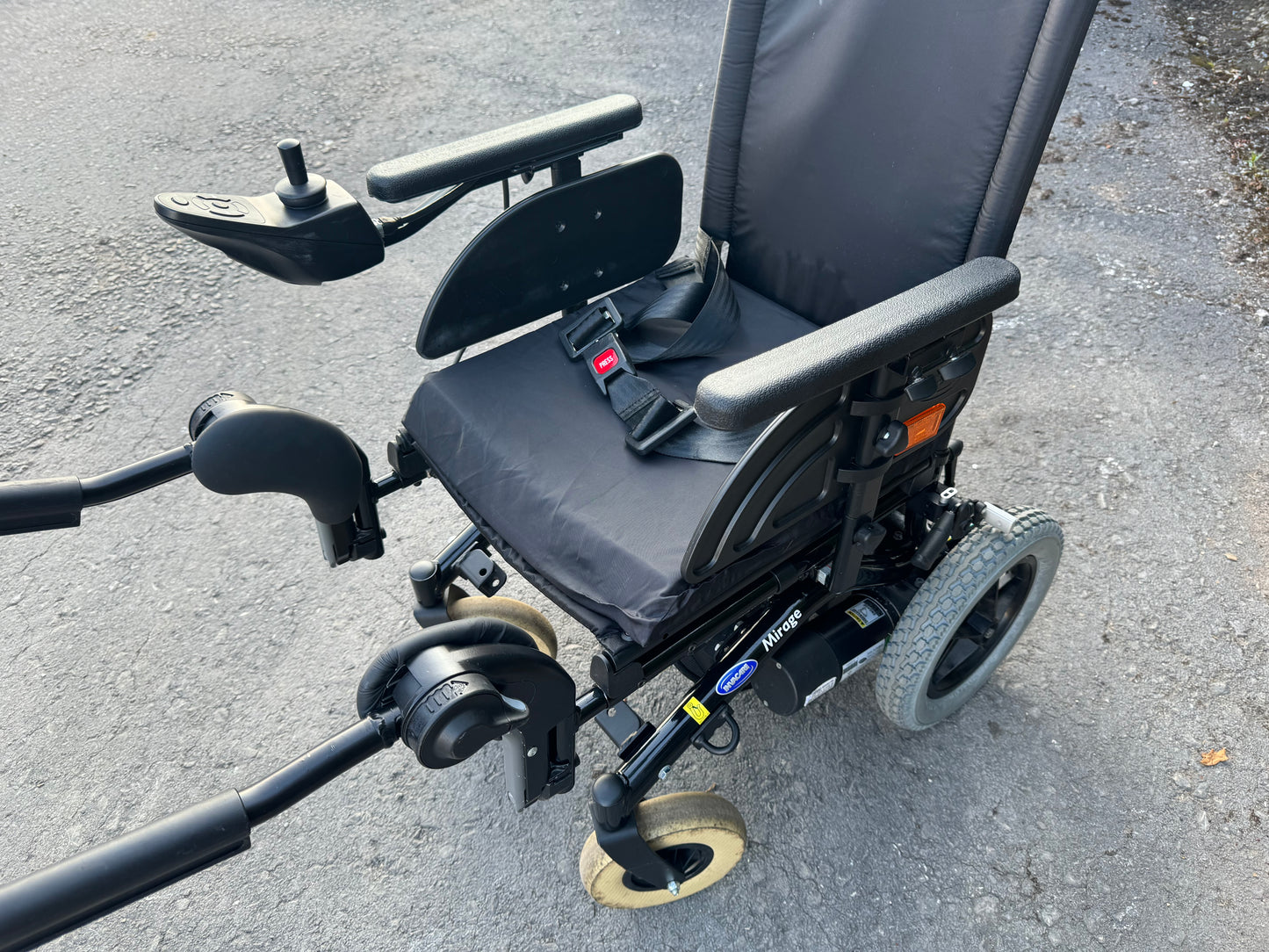 INVACARE MIRAGE USED SECOND HAND ELECTRIC WHEELCHAIR POWERCHAIR 4MPH RWD