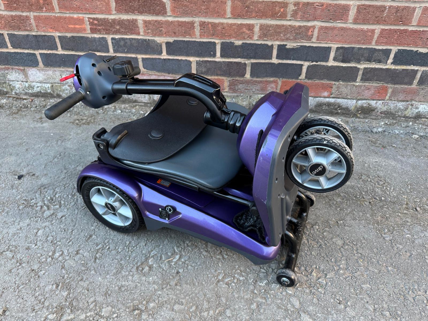 Drive Dual Wheel Auto-Folding Mobility Scooter Used Folding Mobility Scooter Second Hand