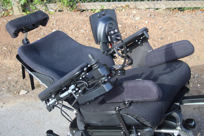 Permobil F5 Rising Lie Down Tilt Electric Wheelchair R-NET Mouse MND Powerchair Used Pre-Owned