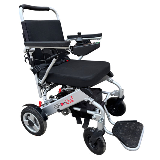 Freedom Chair A06 Folding Electric Wheelchair Powerchair Refurbished Used