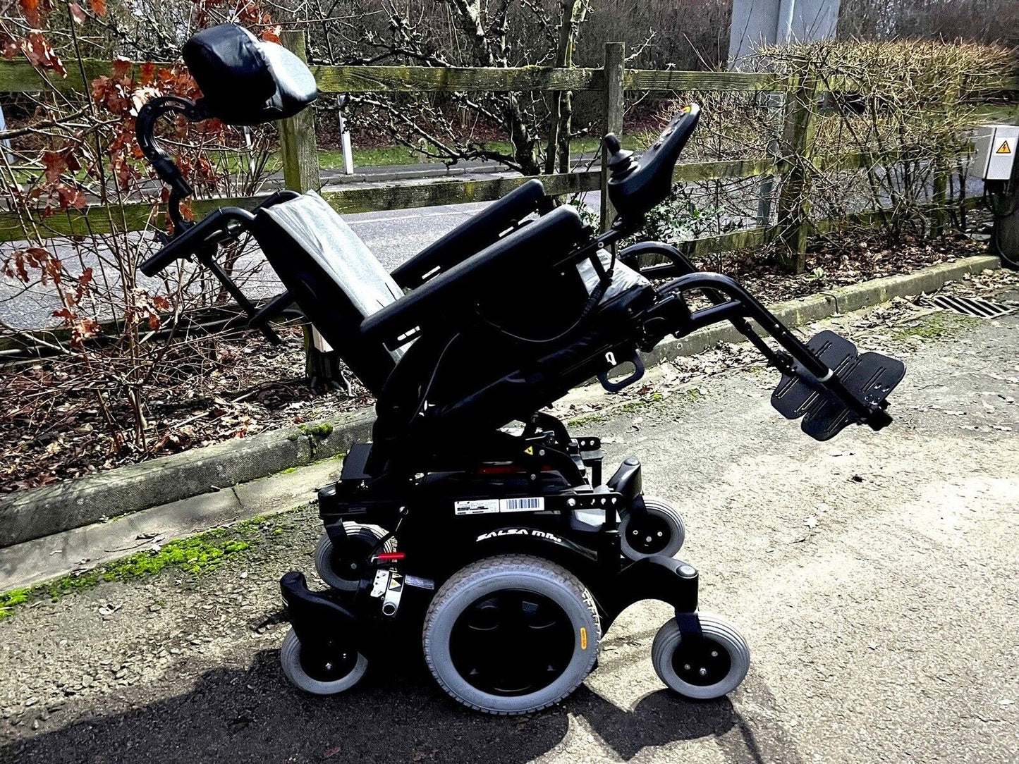 QUICKIE SALSA M2 MINI 4MPH USED SECOND HAND ELECTRIC MOBILITY WHEELCHAIR POWERCHAIR SCOOTER