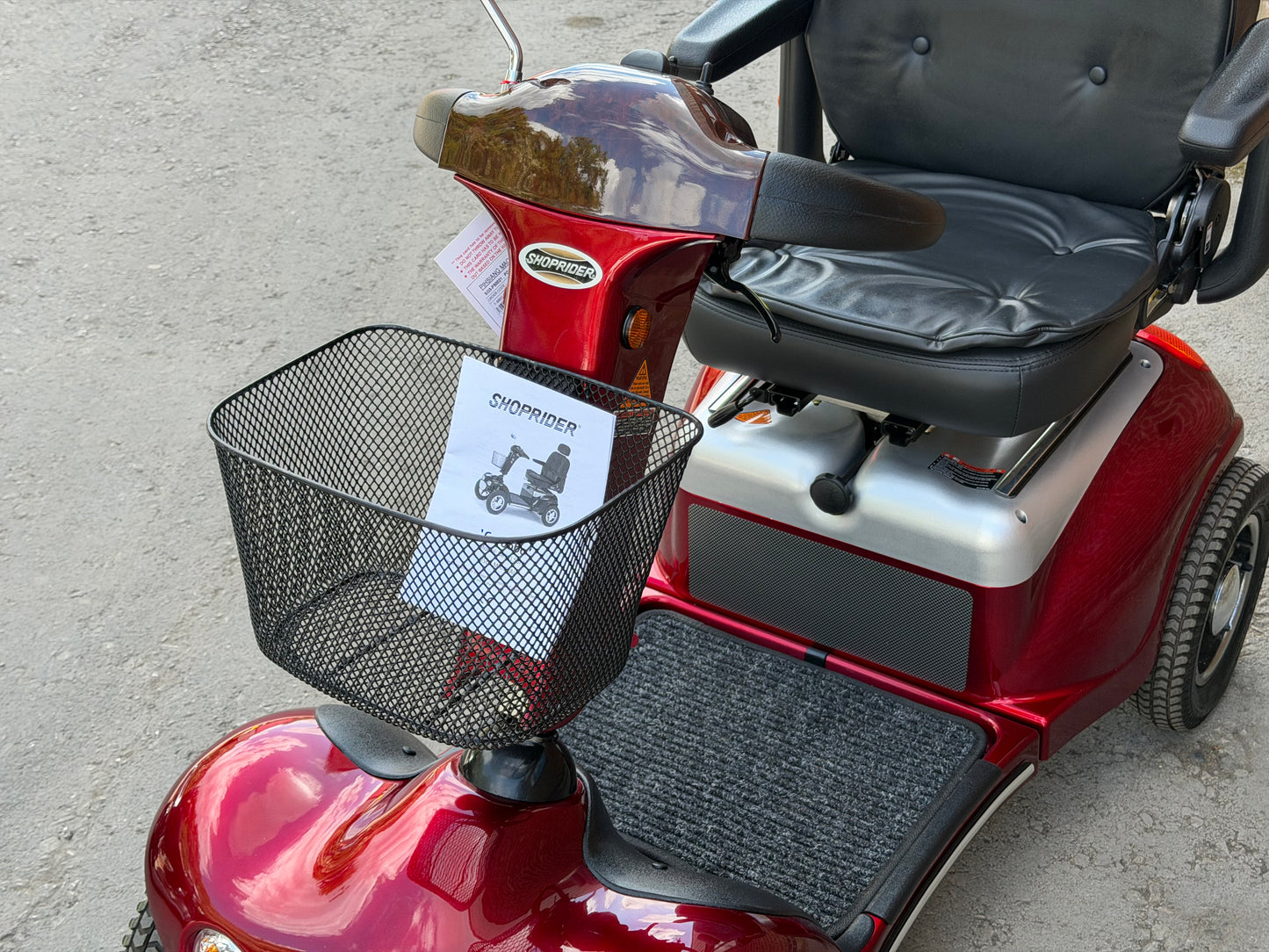 2025 Shoprider Cordoba Electric Mobility Scooter Heavy Duty 35 Stone User NEW WITH TAGS