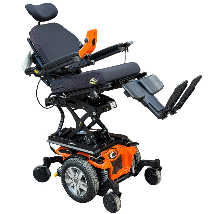 Pride Quantum Edge 2.0 I-Level Riser Recline Tilt Footplate Electric Wheelchair Powerchair
