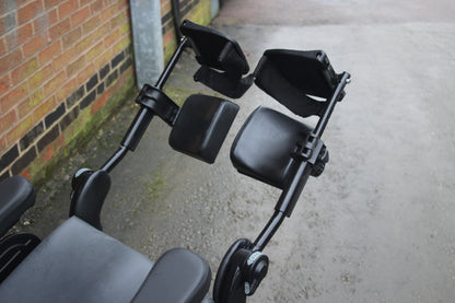 Invacare Rea Azalea Electric Attendant Controlled TGA Powerpack Tilt In Space Wheelchair Used Second Hand Wheelchair