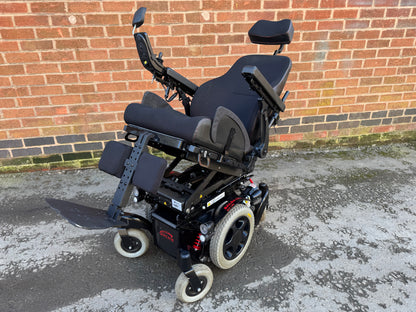 Quickie Salsa Mini M2 6MPH Red Line MWD Electric Wheelchair Powerchair MND Riser Tilt