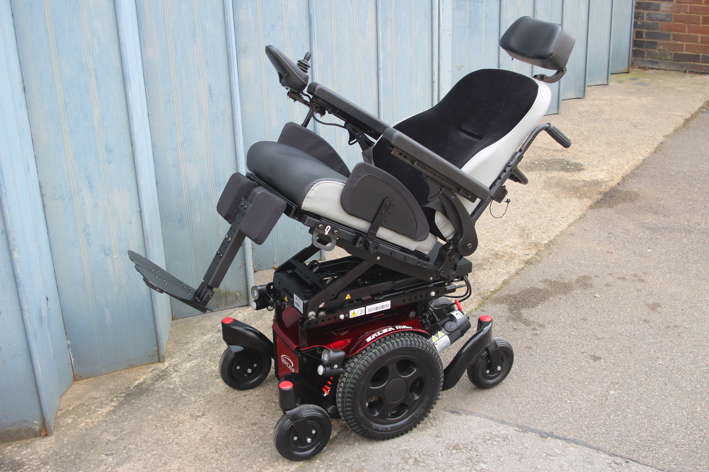 Quickie Salsa Mini 2 6MPH MWD Electric Wheelchair Powerchair MND Riser Tilt