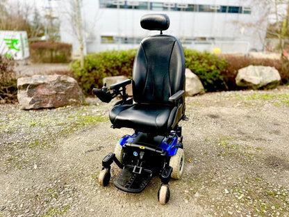 PRIDE JAZZY QUANTUM 610 4MPH MWD USED SECOND HAND ELECTRIC MOBILITY POWERCHAIR WHEELCHAIR RISING