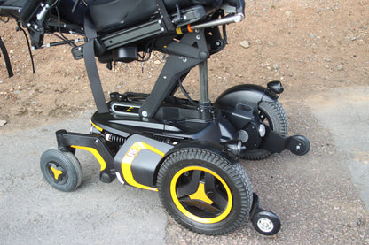 Permobil F5 Rising Lie Down Tilt Electric Wheelchair R-NET Mouse MND Powerchair Used Pre-Owned