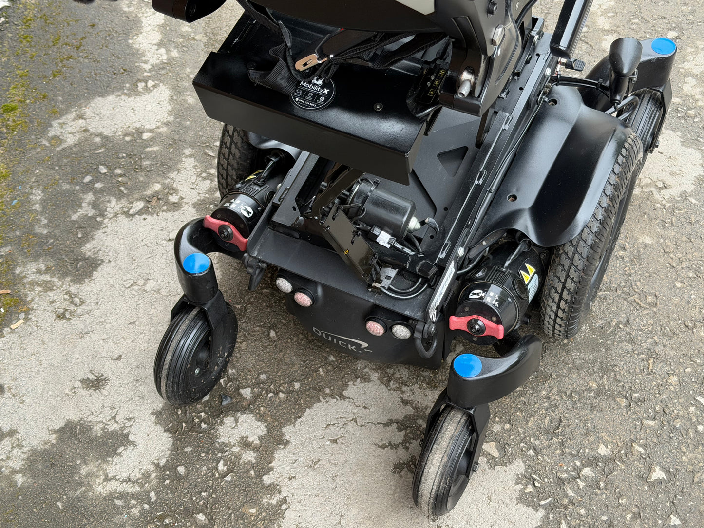 Quickie Q500M 6MPH Electric Wheelchair Powerchair Rising Tilt Sedeo Pro