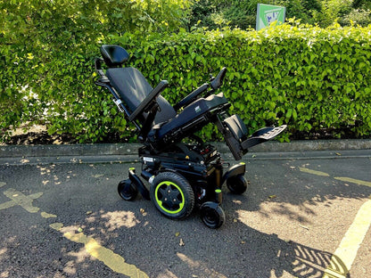 QUICKIE Q400M MINI USED SECOND HAND ELECTRIC RISE TILT MOBILITY POWERCHAIR WHEELCHAIR