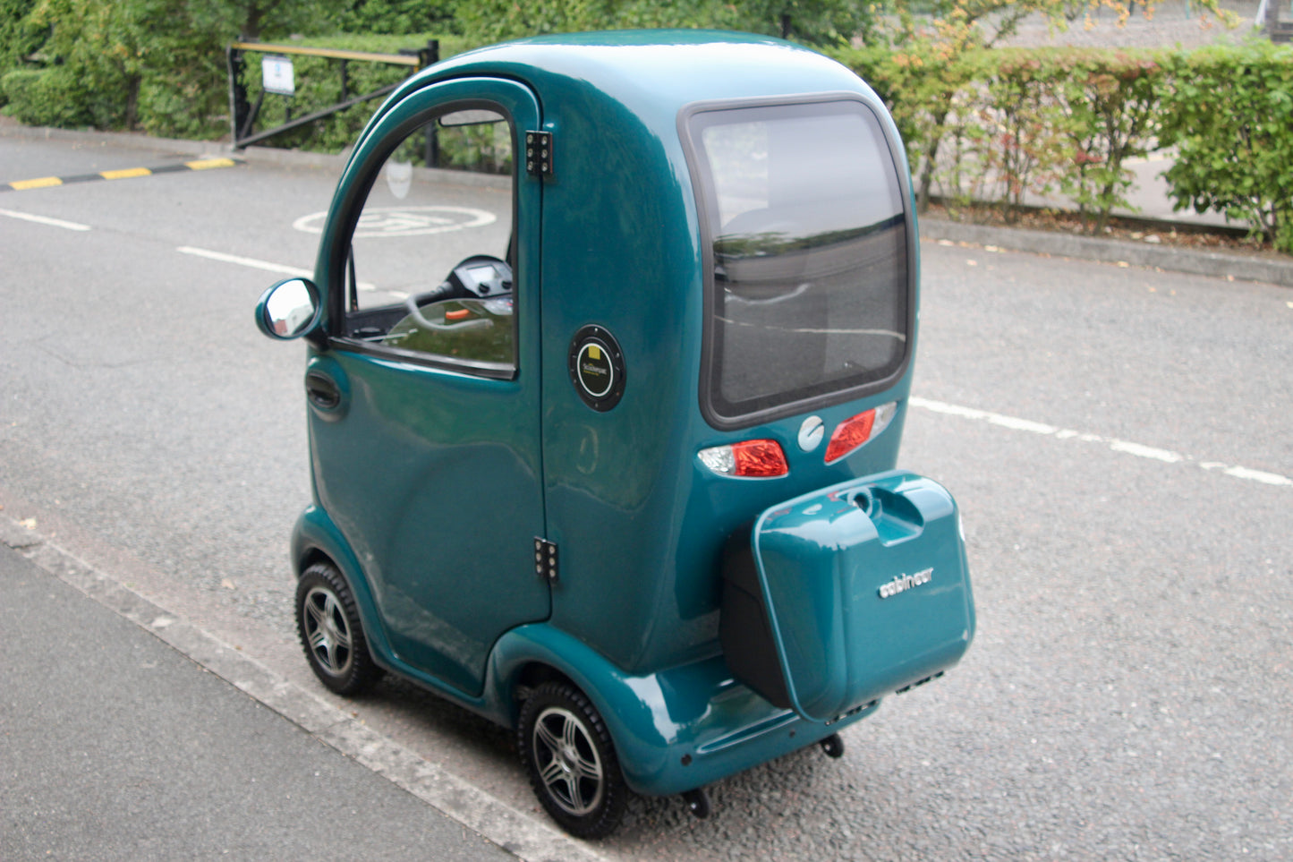 ScooterPac Cabin Car MK2 Plus W/Upgrades Mobility Scooter (2025) Canopy