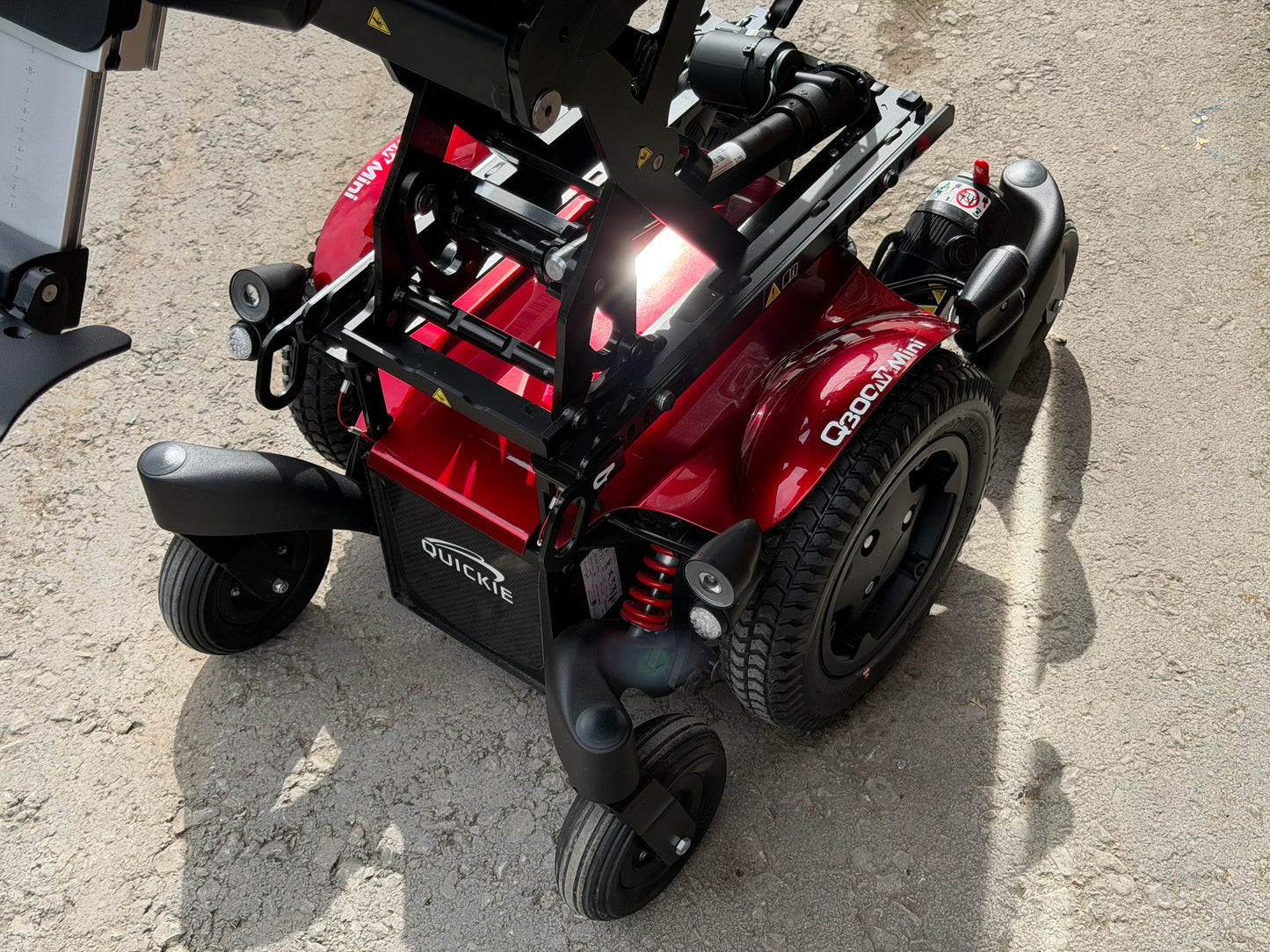 Quickie Q300M Mini Riser Tilt Electric Wheelchair Powerchair