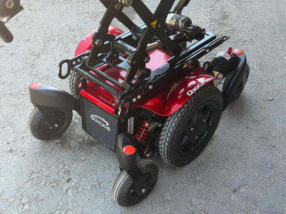 Quickie Q300M Mini Sedeo Pro Rising Tilt Electric Wheelchair Powerchair Electric Recline Legs