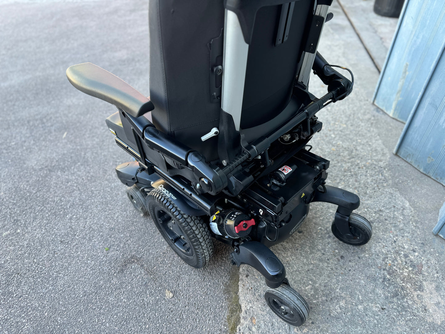 QUICKIE 2022 Q700M HD BARIATRIC USED SECOND HAND ELECTRIC WHEELCHAIR POWERCHAIR 32 STONE MWD