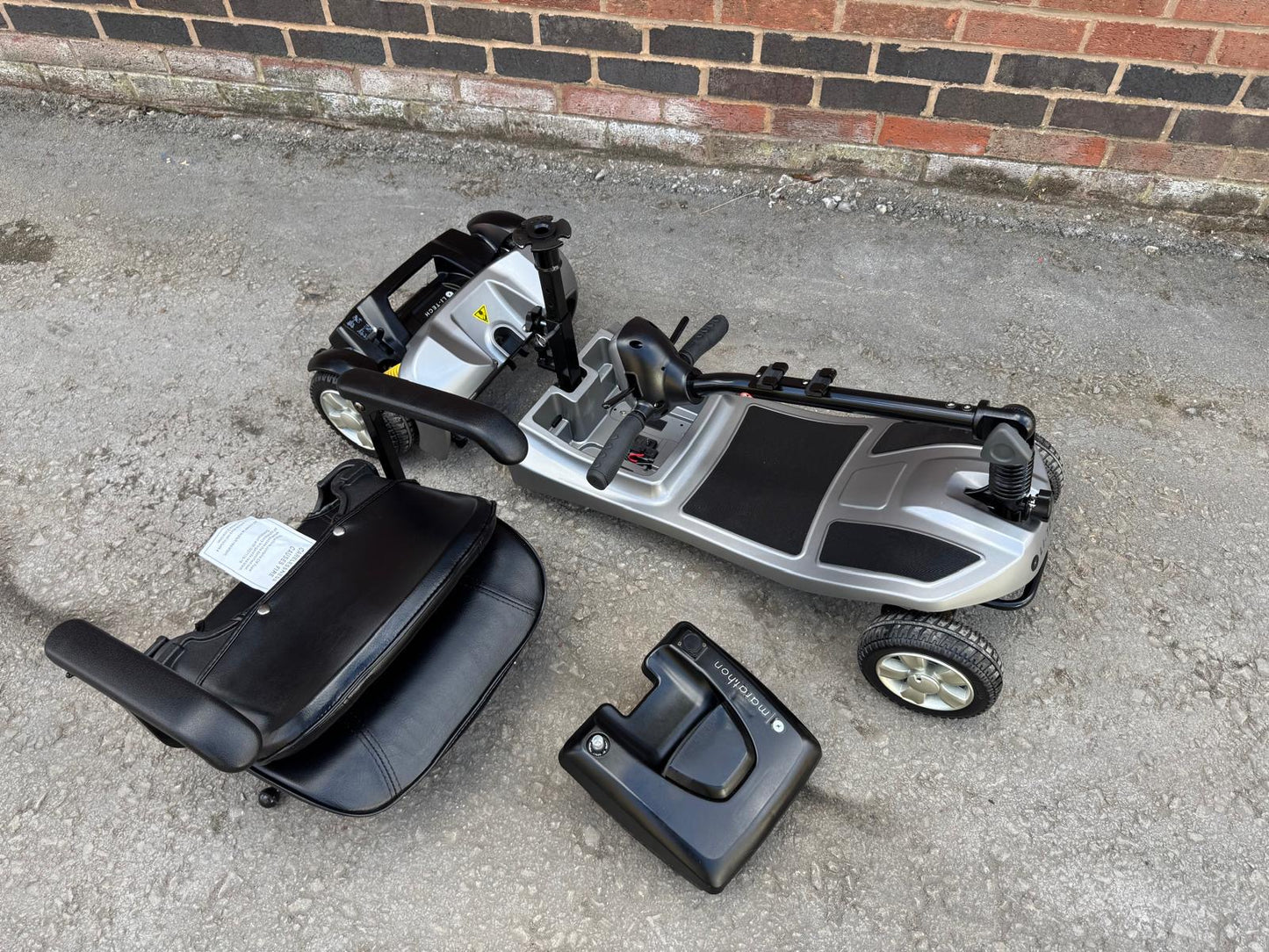 2024 LiTech Lightweight Air Portable Mobility Scooter Buggy Car Boot
