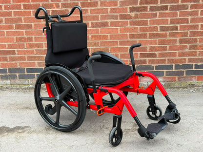 Invacare Action Ampla Wheelchair Bariatric Wheelchair Refurbished