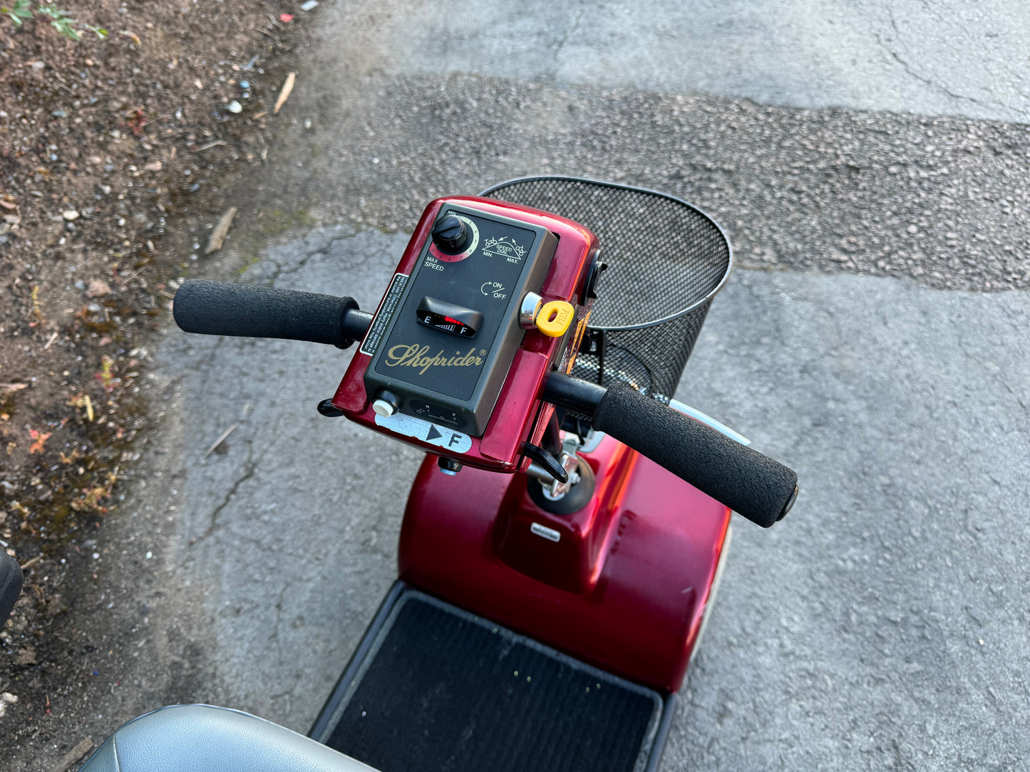 SHOPRIDER SOVERIGN 4 USED SECOND HAND MOBILITY SCOOTER 4MPH ROAD SCOOTER STURDY AND COMFORTABLE