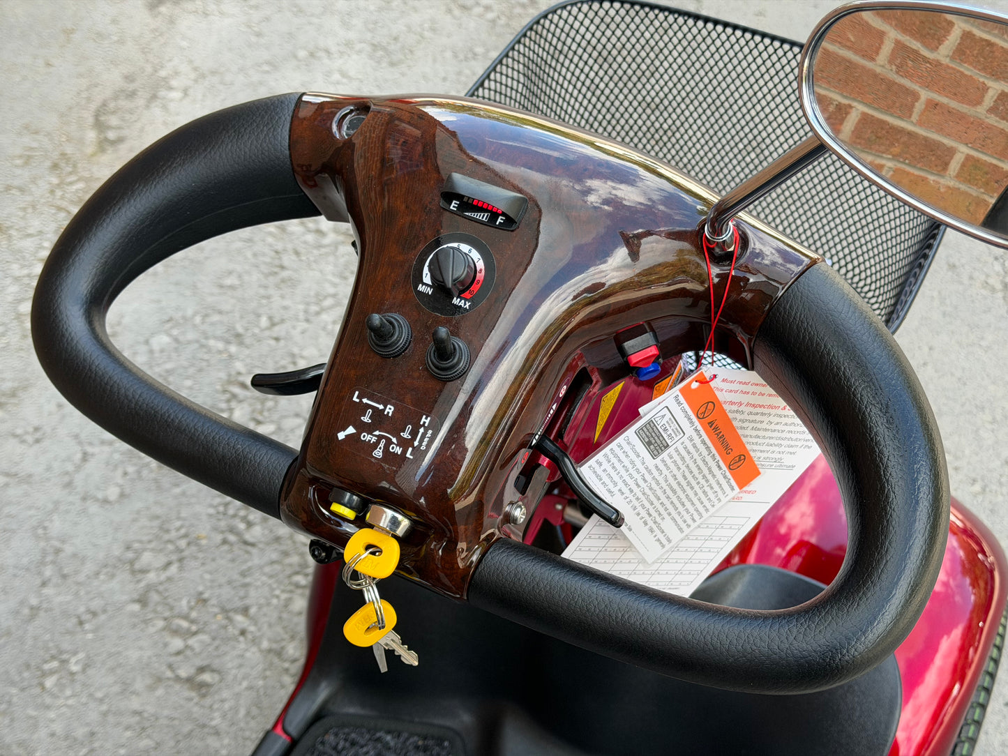 2025 Shoprider Cordoba Electric Mobility Scooter Heavy Duty 35 Stone User NEW WITH TAGS
