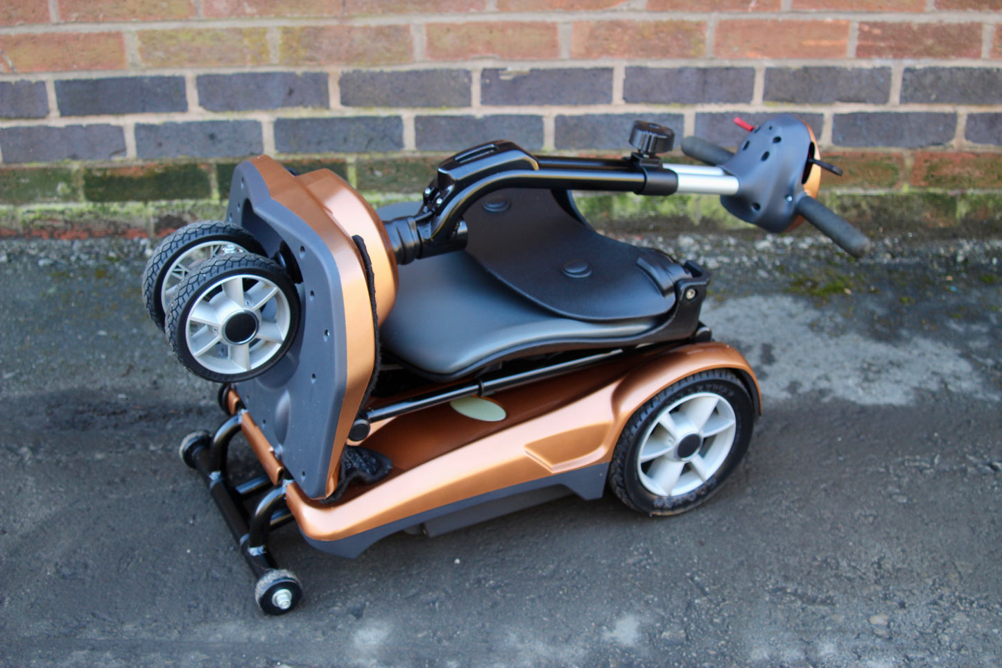 Drive Dual Wheel Auto-Folding Mobility Scooter Used Folding Mobility Scooter Second Hand