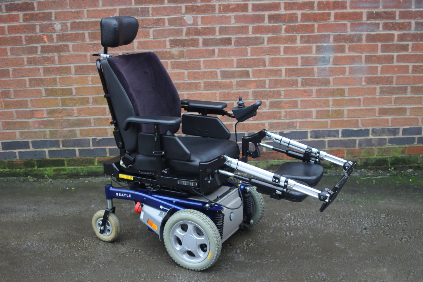 Handicare Beatle Electric Wheelchair with Rise Tilt & Recline Electric Leg Rests Refurbished