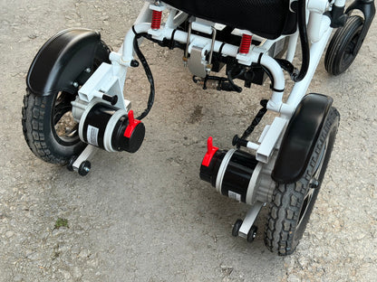 Weyral Folding Electric Wheelchair Powerchair 24KG Lightweight