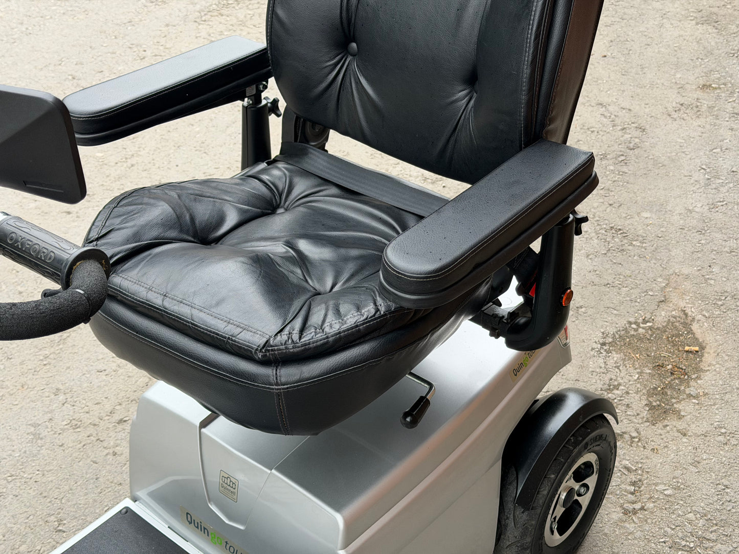 Quingo Toura 2 8mph Mobility Scooter Long Range Electric Mobility Scooter 35 Stone Capacity