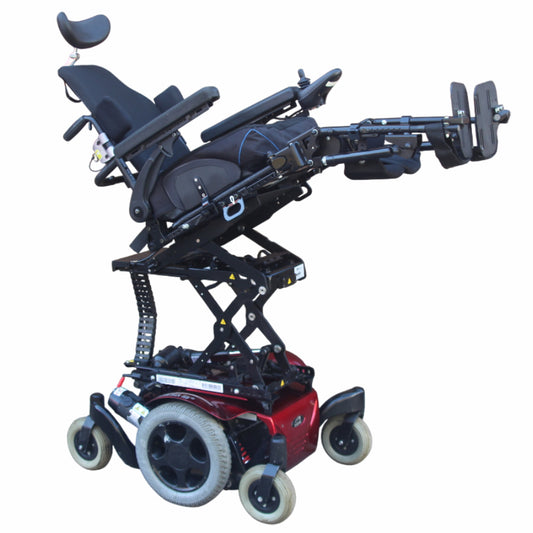 Quickie Salsa M2 6MPH Legs Tilt Riser MND Electric Wheelchair Powerchair Refurbished Pre-Owned