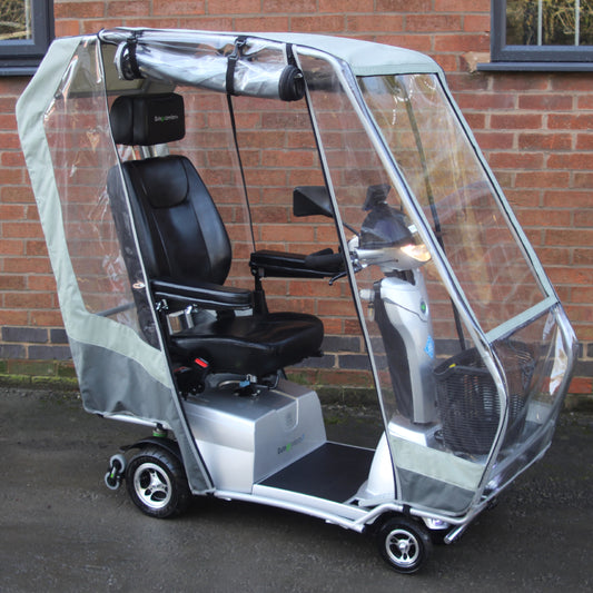 Quingo Vitess 2 Mobility Scooter Buggy 8MPH Ex-Demo (2023) 4 Miles Inc Canopy Reversing Camera LOOKS NEW