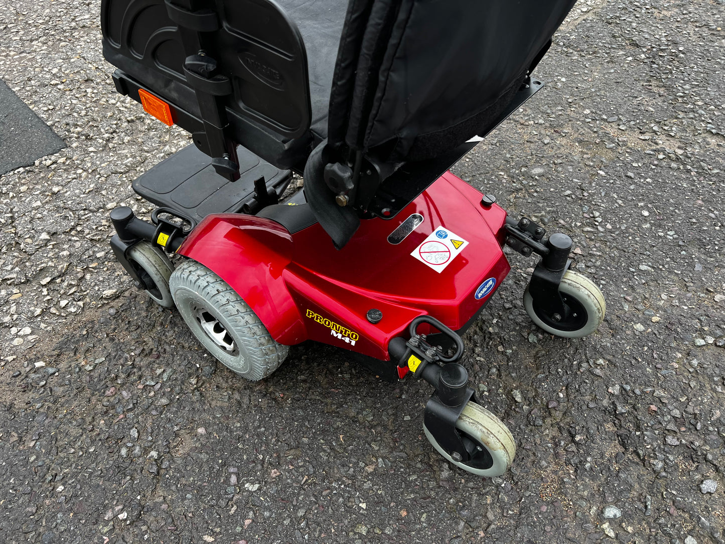 INVACARE PRONTO M41 USED SECOND HAND ELECTRIC WHEELCHAIR POWERCHAIR TILT AND RECLINE POWERCHAIR