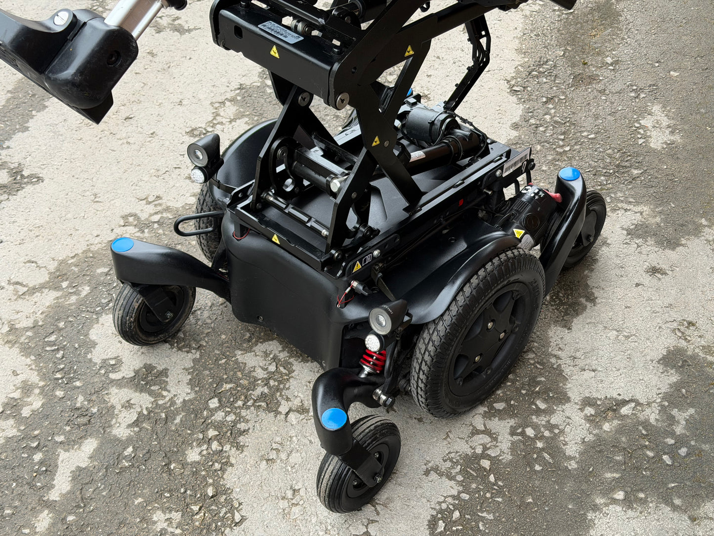 Quickie Q500M 6MPH Electric Wheelchair Powerchair Rising Tilt Sedeo Pro