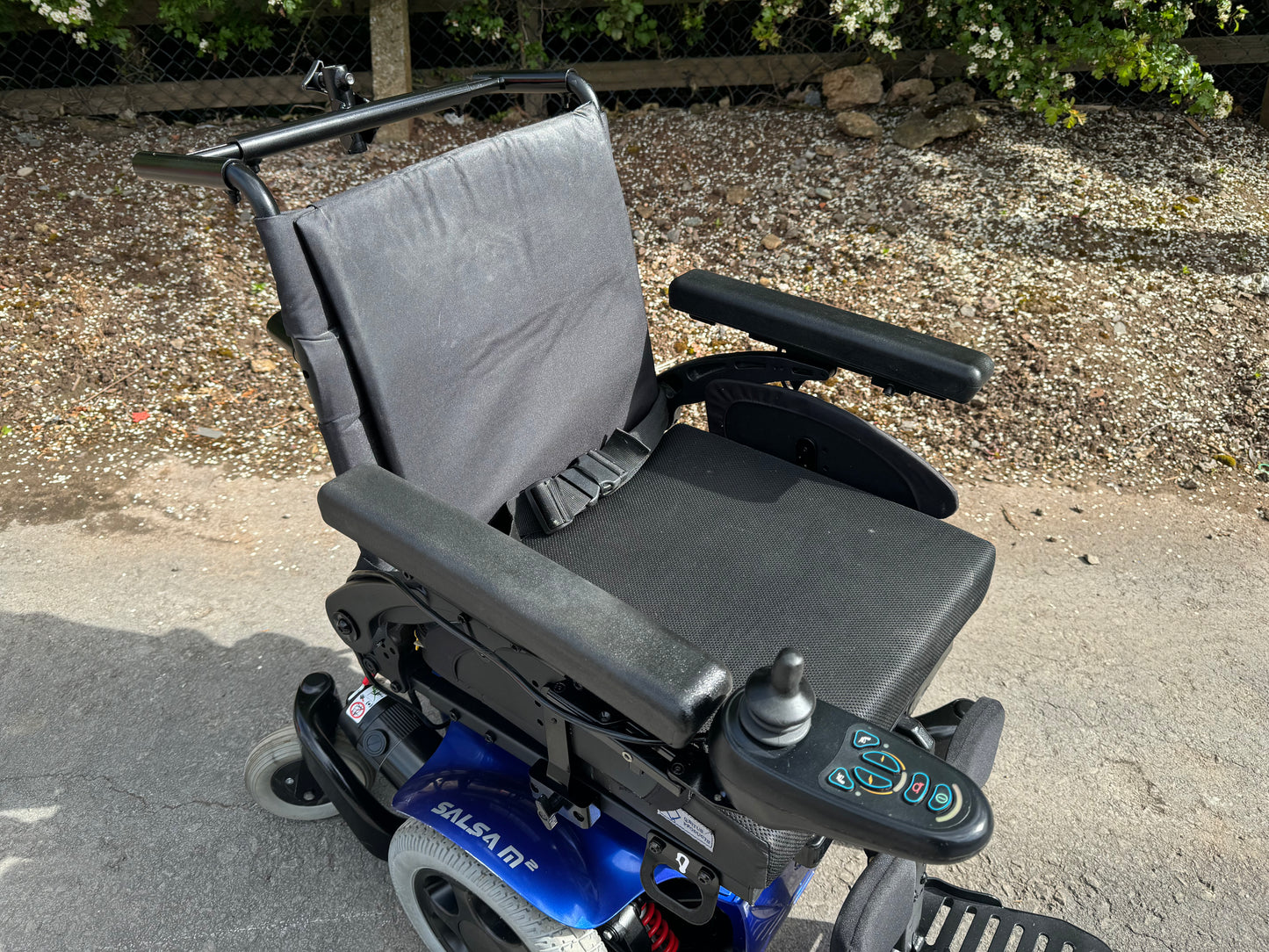 QUICKIE SALSA M2 4MPH USED SECOND HAND ELECTRIC MOBILITY WHEELCHAIR POWERCHAIR SCOOTER